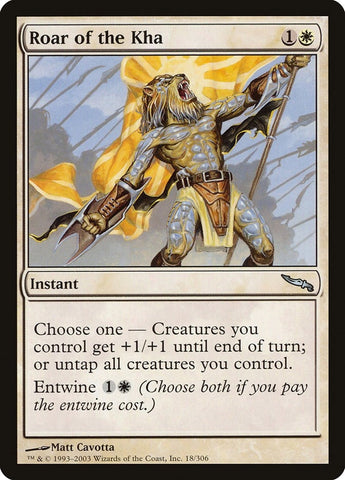 Image for Roar of the Kha (18) [Mirrodin]