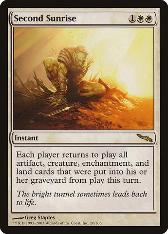 Image for Second Sunrise (20) [Mirrodin]