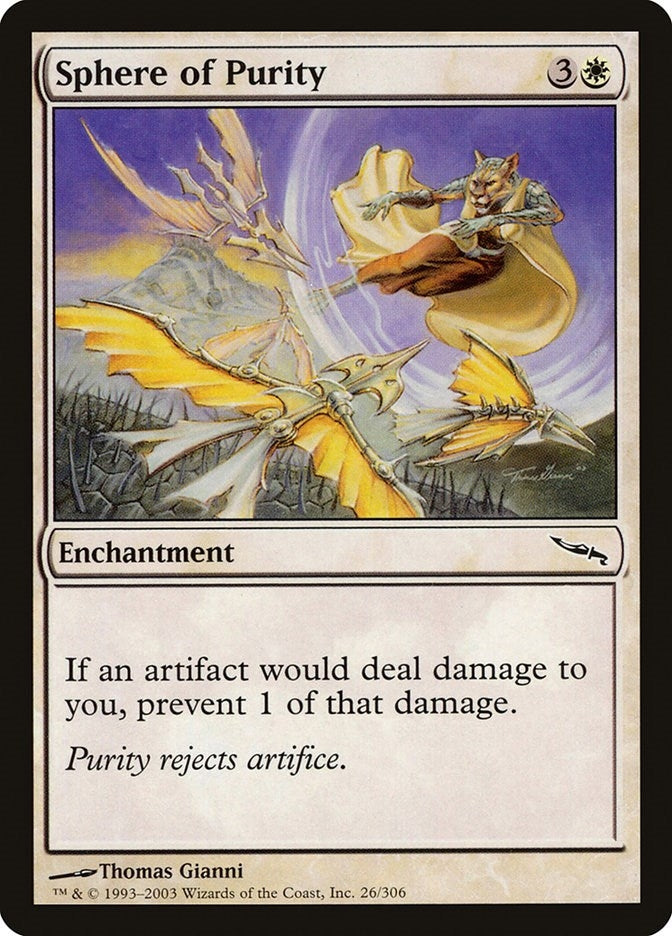 Image for Sphere of Purity (26) [Mirrodin]