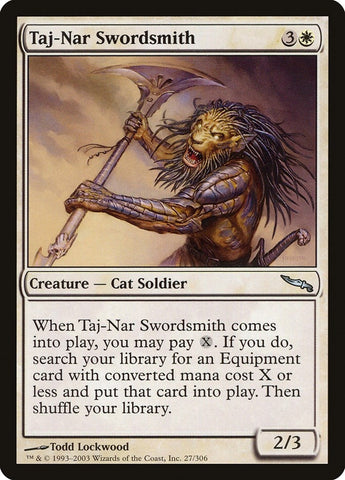 Image for Taj-Nar Swordsmith (27) [Mirrodin]