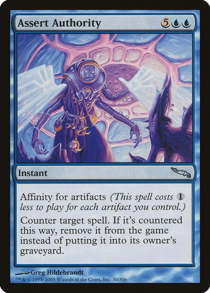 Image for Assert Authority (30) [Mirrodin]