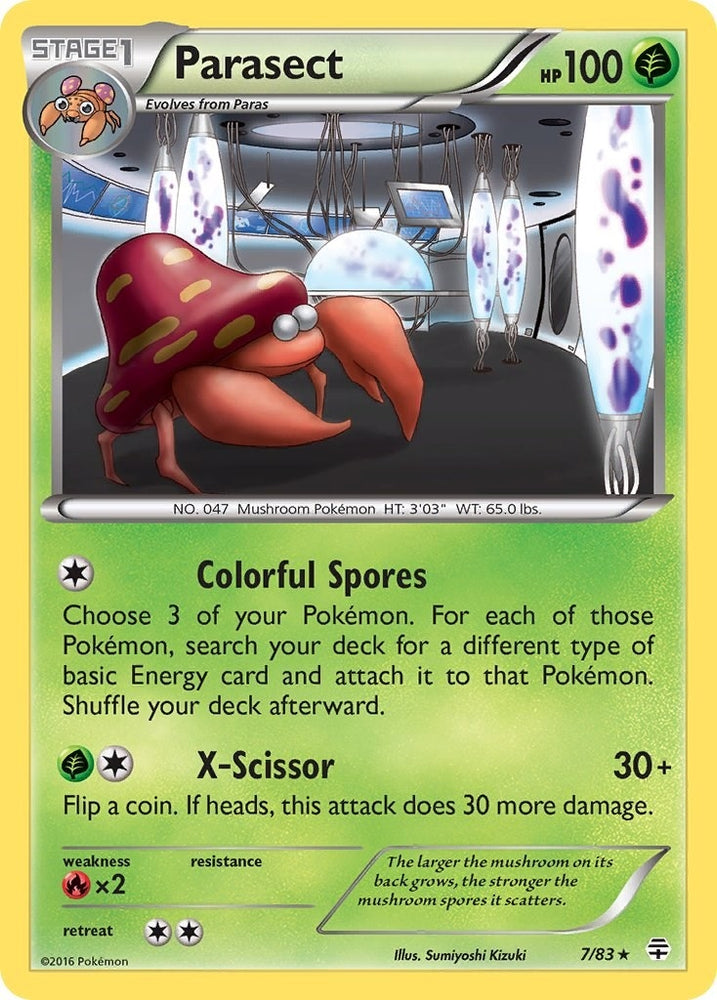 Image for Parasect (7/83) [Generations]