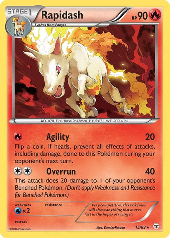Image for Rapidash (15/83) [Generations]