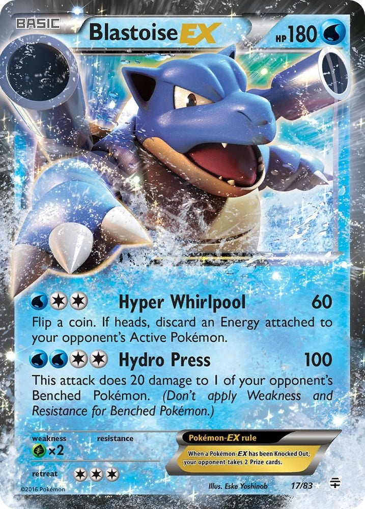 Image for Blastoise EX (17/83) [Generations]