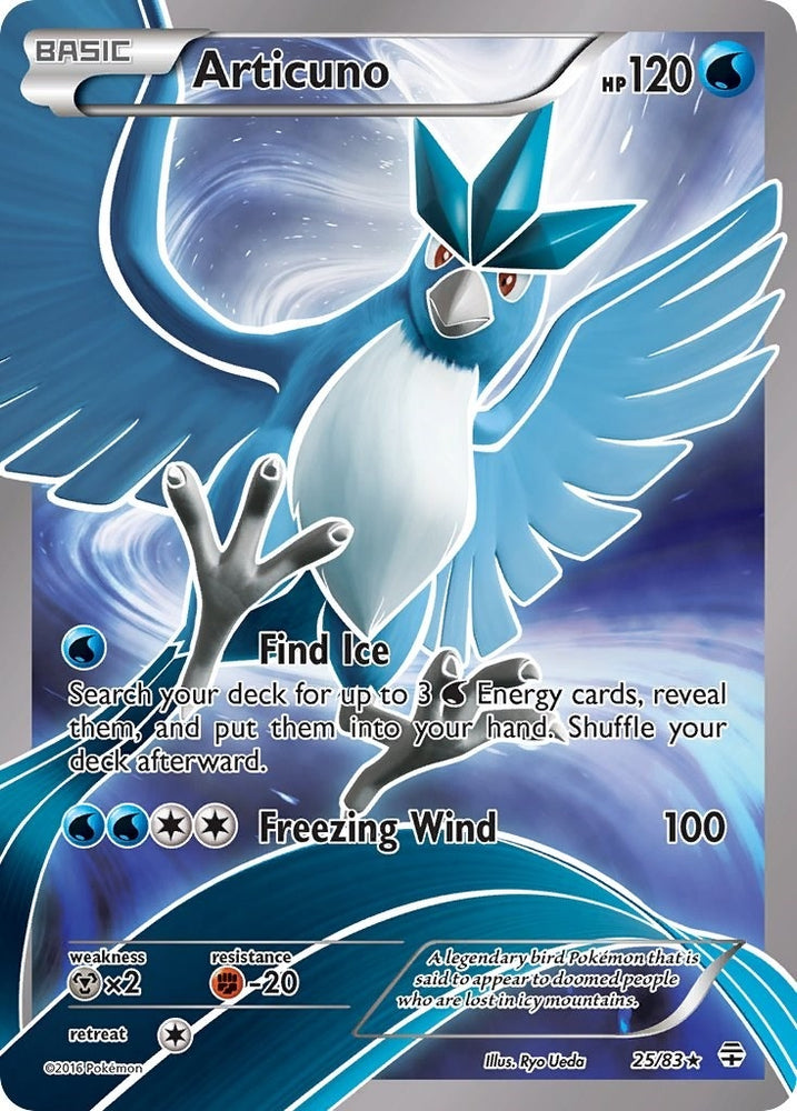 Image for Articuno (25/83) [Generations]