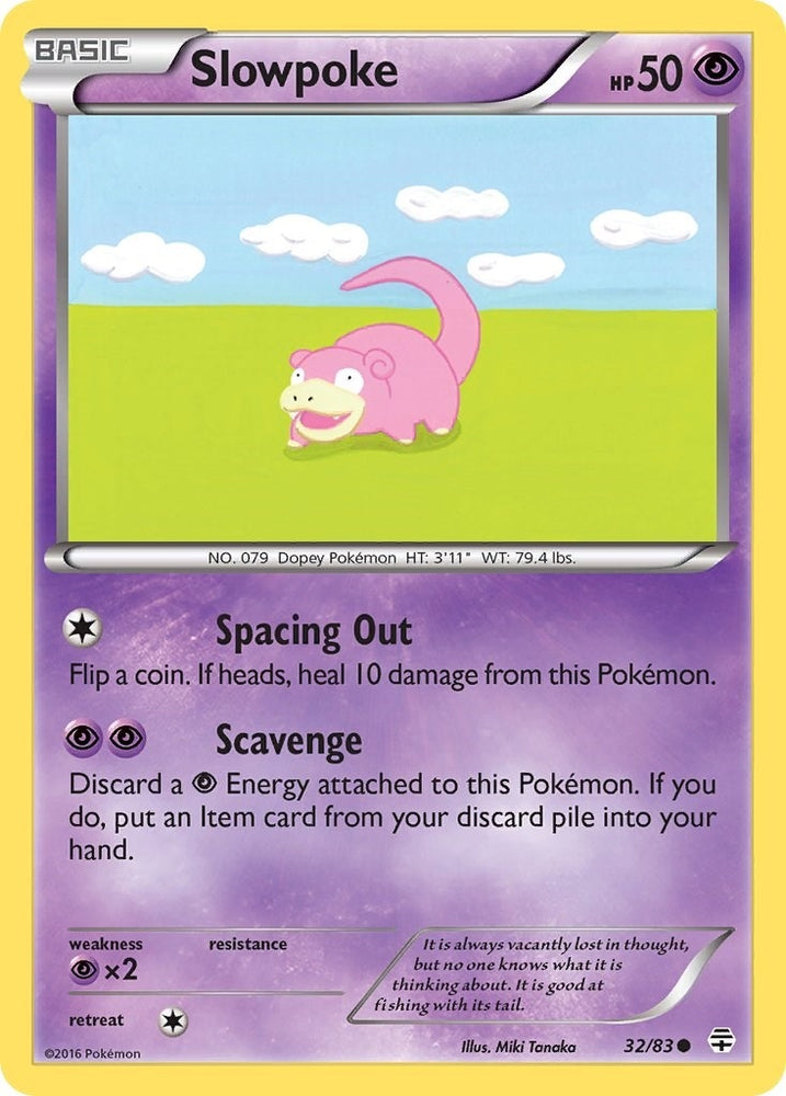 Image for Slowpoke (32/83) [Generations]