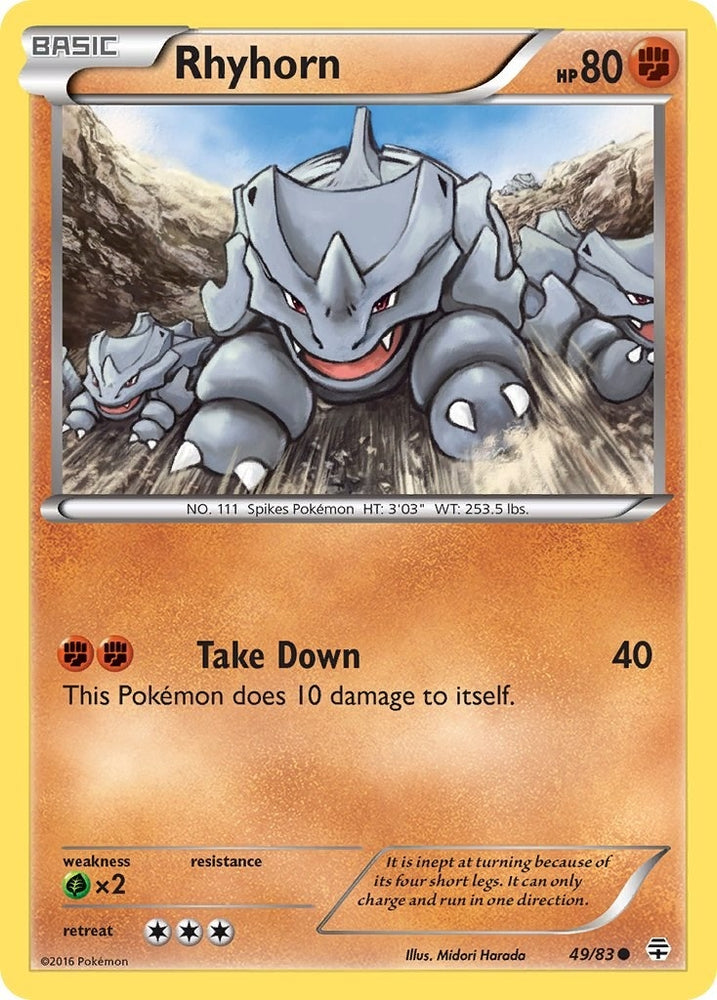 Image for Rhyhorn (49/83) [Generations]