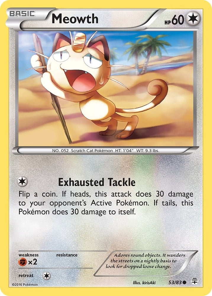 Image for Meowth (53/83) [Generations]
