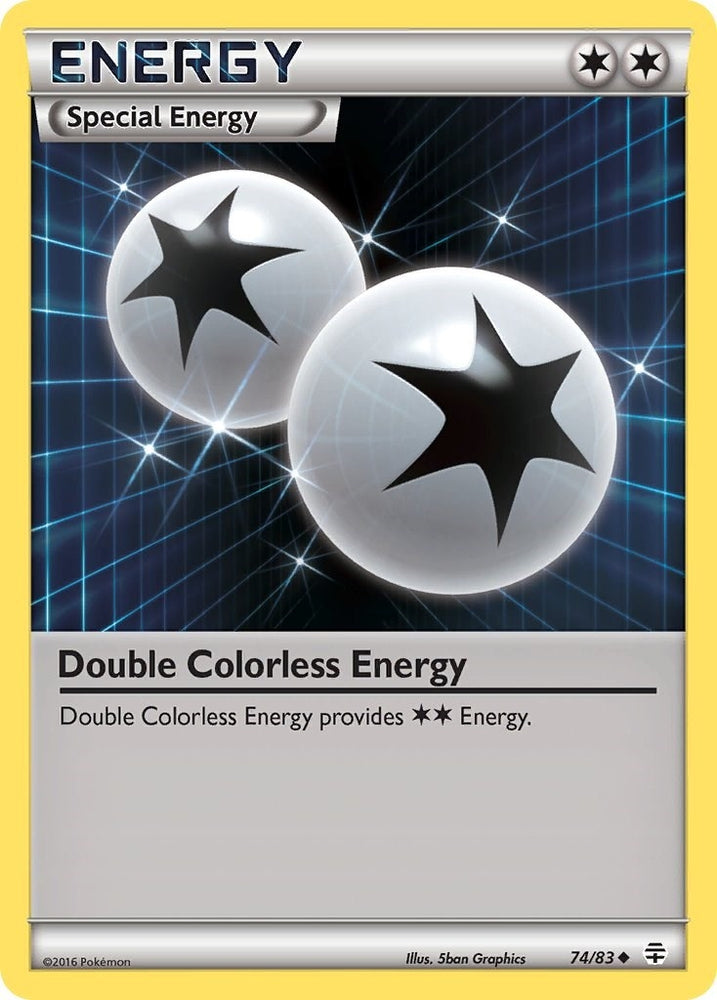 Image for Double Colorless Energy (74/83) [Generations]