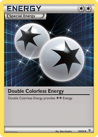 Image for Double Colorless Energy (74/83) [Generations]