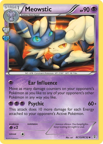 Image for Meowstic (RC15/RC32) [Generations: Radiant Collection]