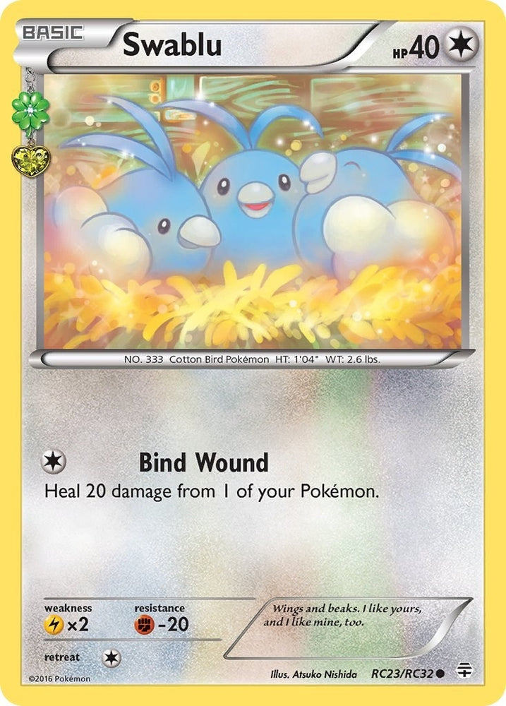 Image for Swablu (RC23/RC32) [Generations: Radiant Collection]