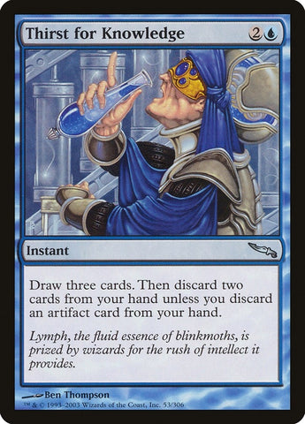 Image for Thirst for Knowledge (53) [Mirrodin]