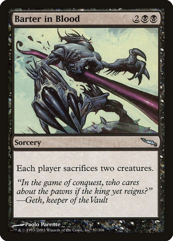 Image for Barter in Blood (57) [Mirrodin]