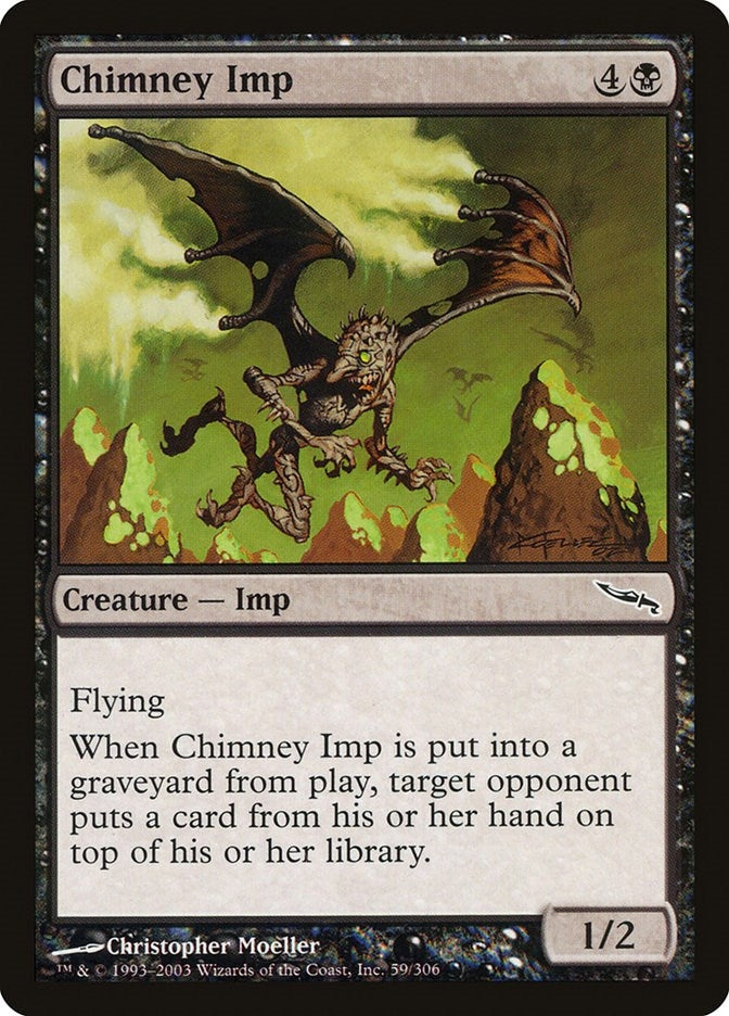 Image for Chimney Imp (59) [Mirrodin]