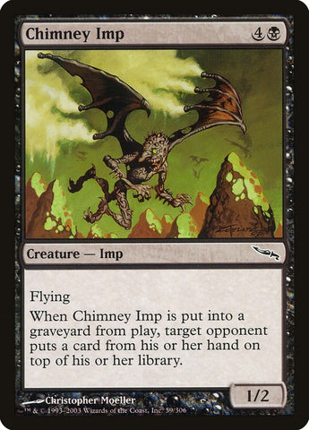 Image for Chimney Imp (59) [Mirrodin]