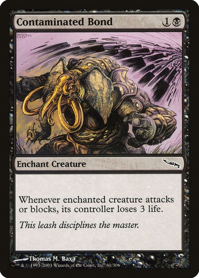Image for Contaminated Bond (61) [Mirrodin]