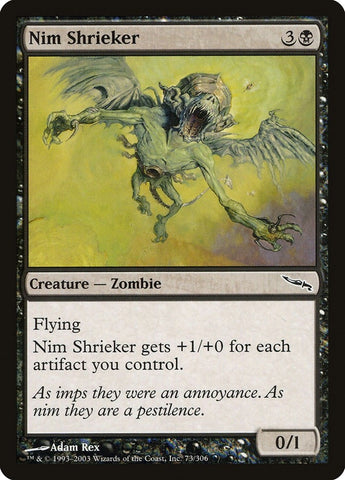 Image for Nim Shrieker (73) [Mirrodin]