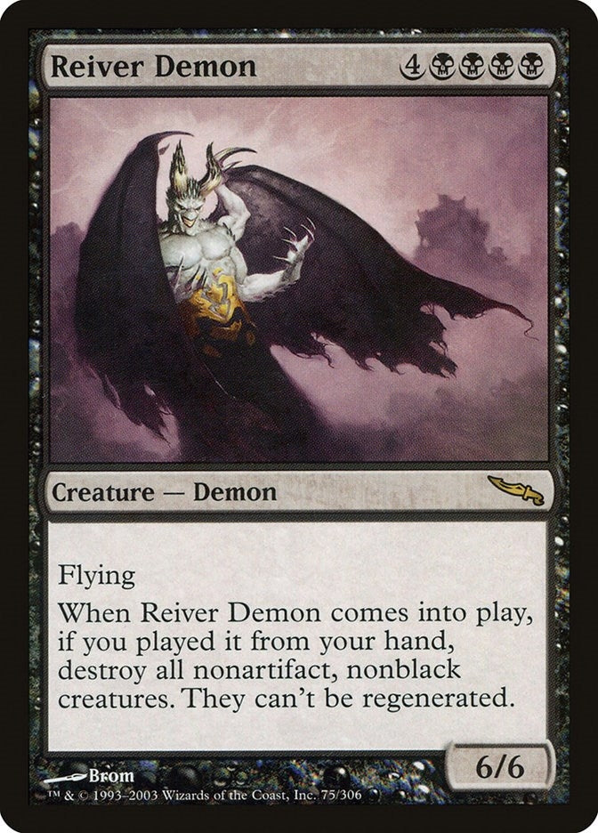 Image for Reiver Demon (75) [Mirrodin]