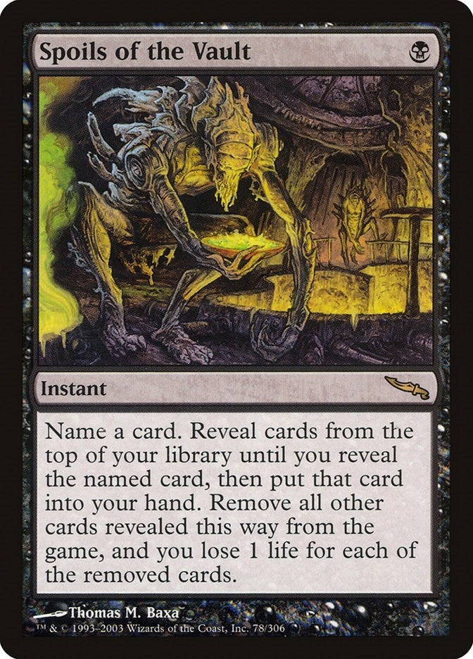 Image for Spoils of the Vault (78) [Mirrodin]