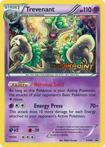 Image for Trevenant (Prerelease) (XY94) [XY Promos]