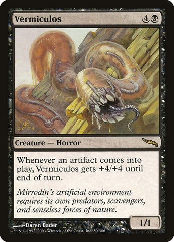 Image for Vermiculos (80) [Mirrodin]