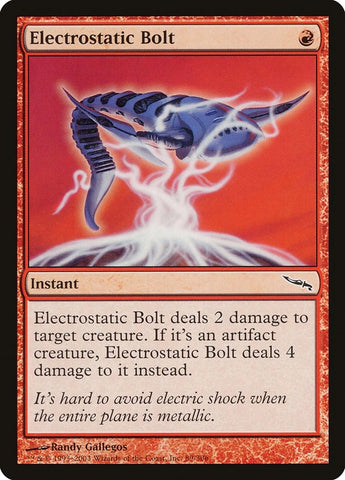 Image for Electrostatic Bolt (89) [Mirrodin]
