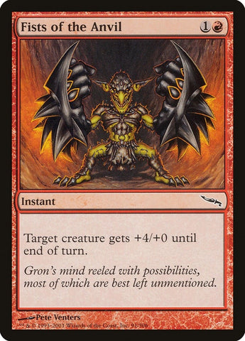 Image for Fists of the Anvil (91) [Mirrodin]
