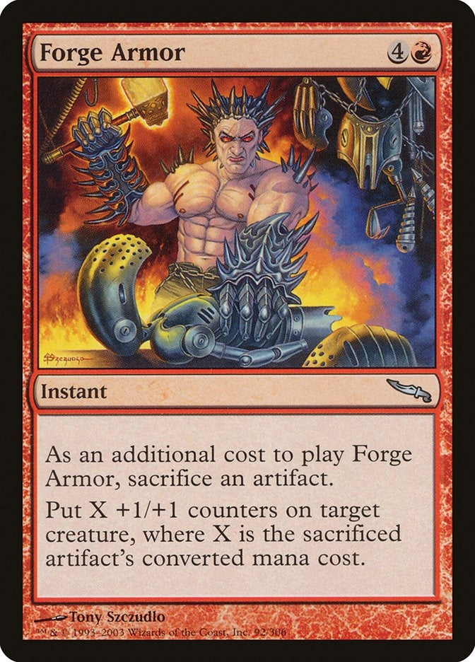 Image for Forge Armor (92) [Mirrodin]