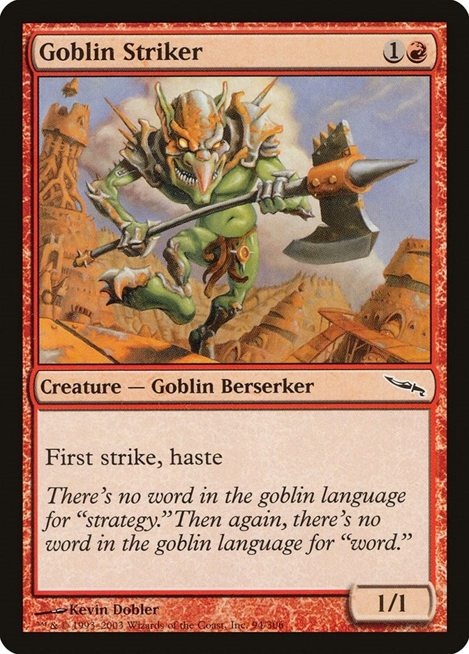 Image for Goblin Striker (94) [Mirrodin]