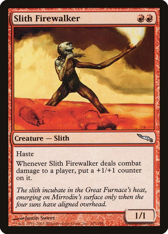 Image for Slith Firewalker (107) [Mirrodin]