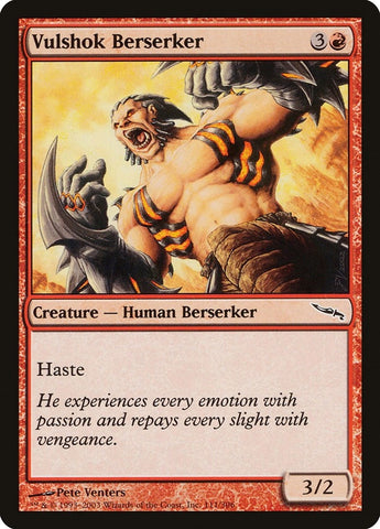Image for Vulshok Berserker (111) [Mirrodin]