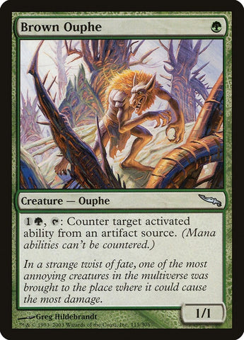 Image for Brown Ouphe (115) [Mirrodin]