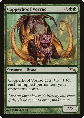 Image for Copperhoof Vorrac (116) [Mirrodin]