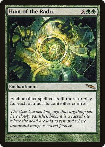 Image for Hum of the Radix (122) [Mirrodin]