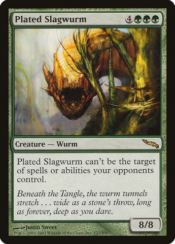 Image for Plated Slagwurm (127) [Mirrodin]