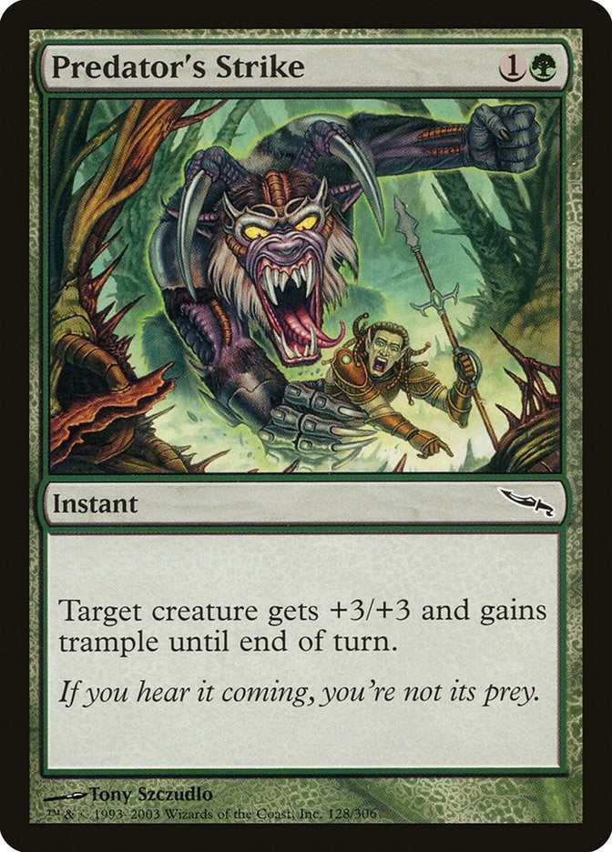 Image for Predator's Strike (128) [Mirrodin]
