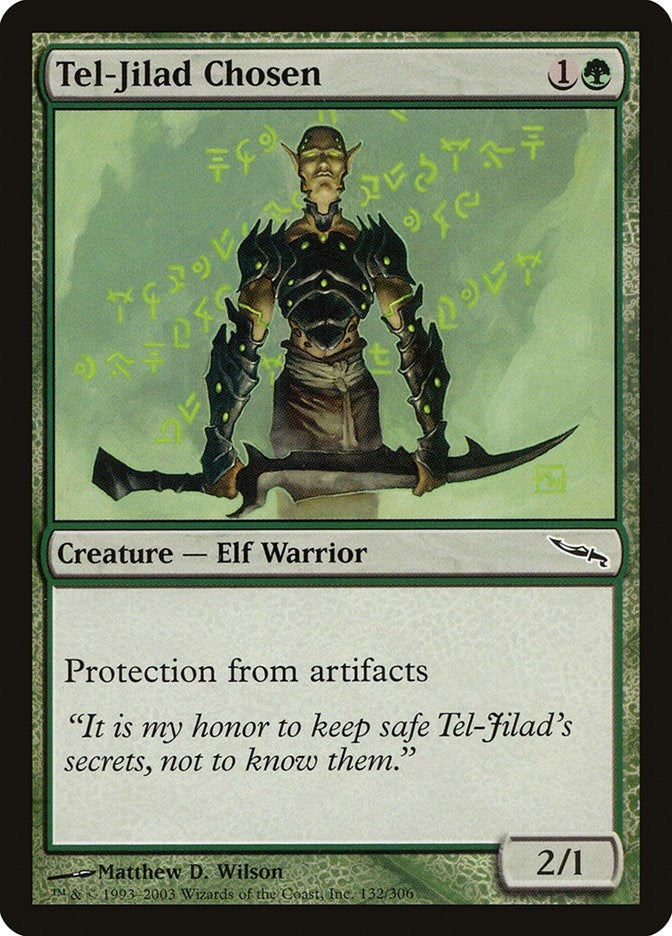 Image for Tel-Jilad Chosen (132) [Mirrodin]
