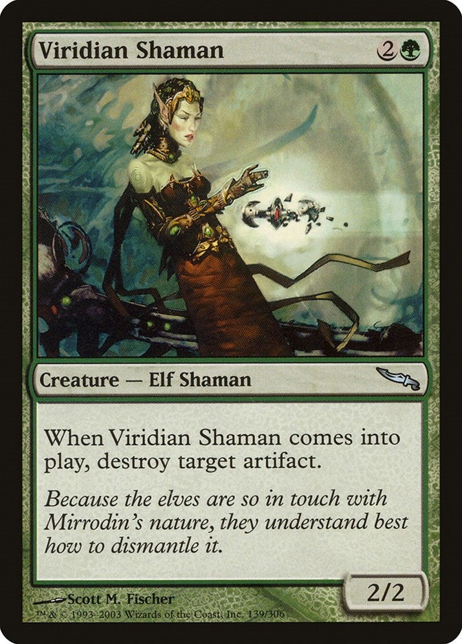 Image for Viridian Shaman (139) [Mirrodin]