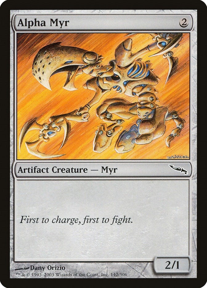 Image for Alpha Myr (142) [Mirrodin]