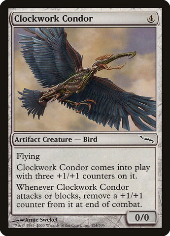 Image for Clockwork Condor (154) [Mirrodin]