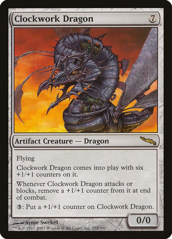 Image for Clockwork Dragon (155) [Mirrodin]