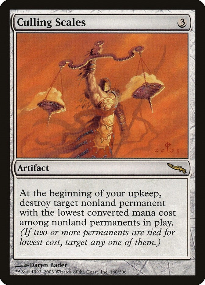 Image for Culling Scales (160) [Mirrodin]