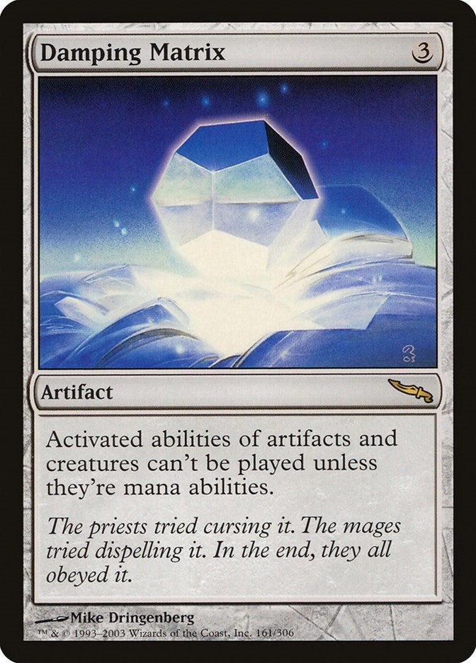 Image for Damping Matrix (161) [Mirrodin]