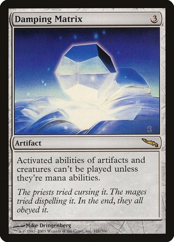 Image for Damping Matrix (161) [Mirrodin]
