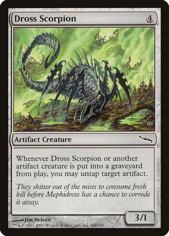 Image for Dross Scorpion (164) [Mirrodin]