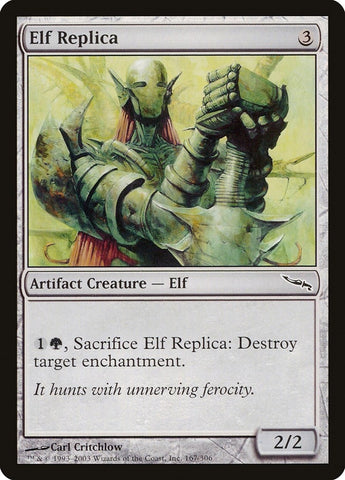 Image for Elf Replica (167) [Mirrodin]