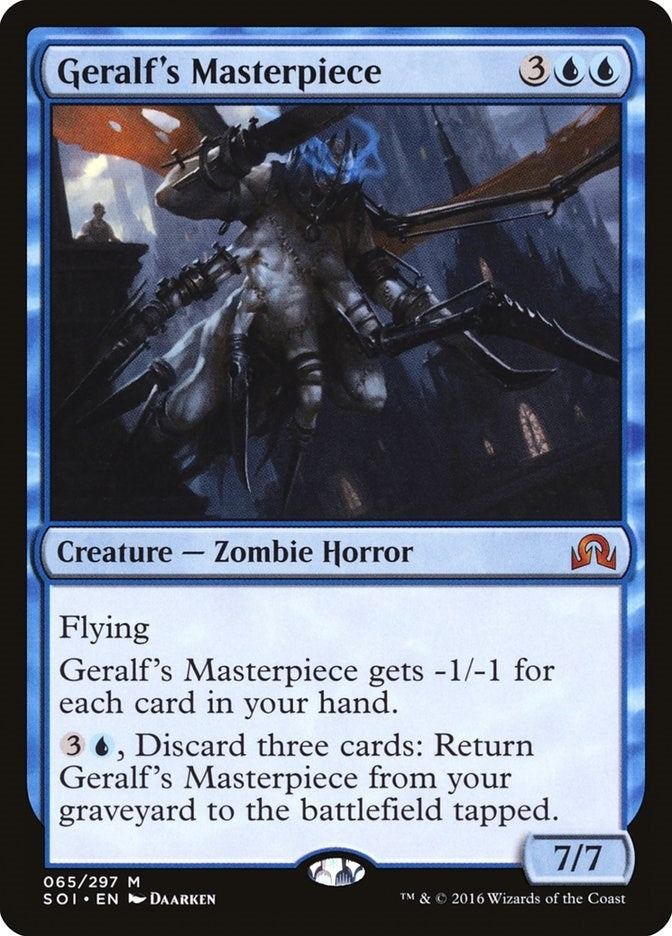 Image for Geralf's Masterpiece (65) [Shadows over Innistrad]