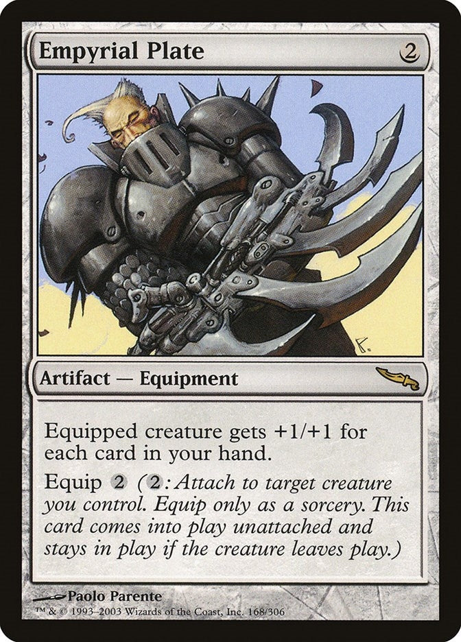 Image for Empyrial Plate (168) [Mirrodin]