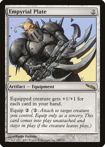 Image for Empyrial Plate (168) [Mirrodin]
